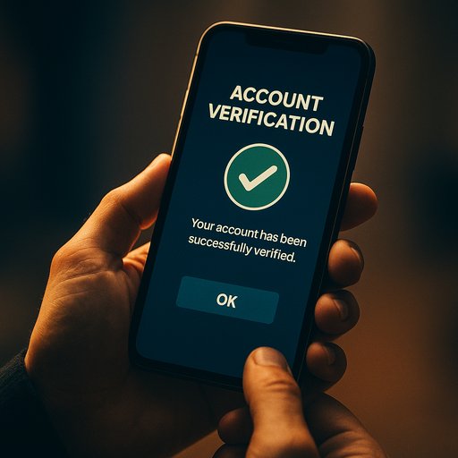 ACE365 account verification on mobile